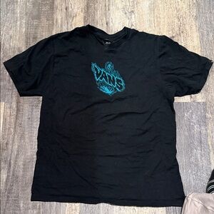 Vans Black and Blue Graphic Tee